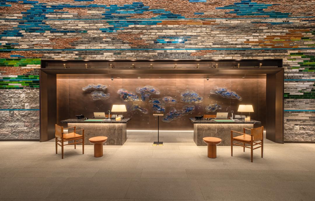 雁柏山庄的夜景,雁柏山庄远景