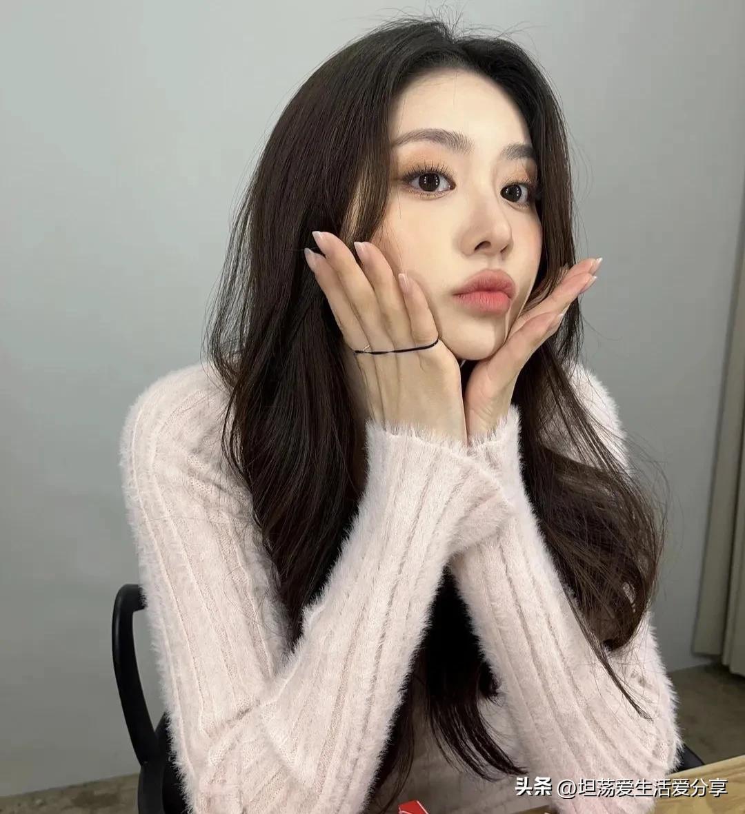 长发空气八字刘海,长发空气刘海适合的发型