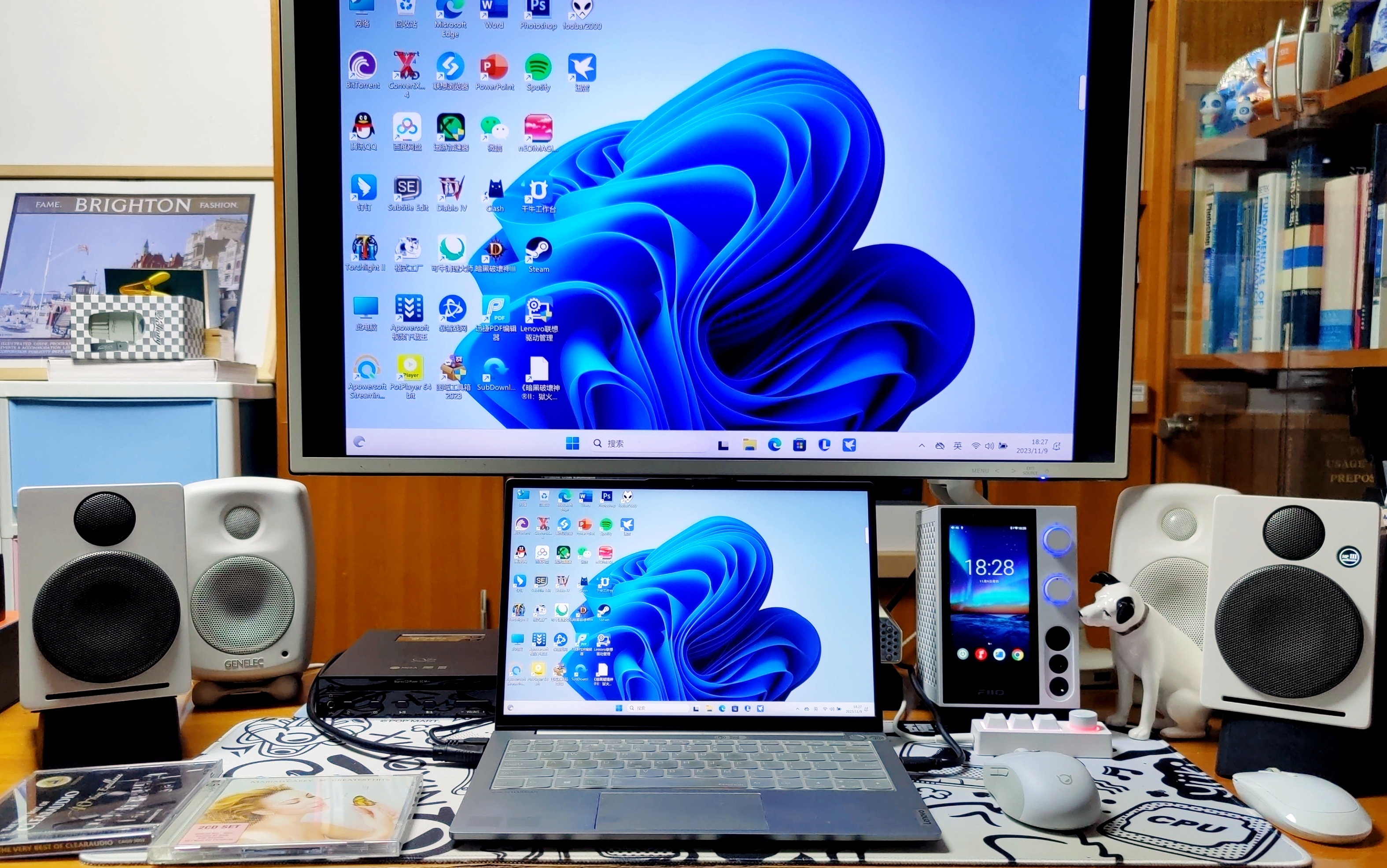 一机走遍天下山灵ECMini便携CD桌面HiFi一体机器材搭配听感分享