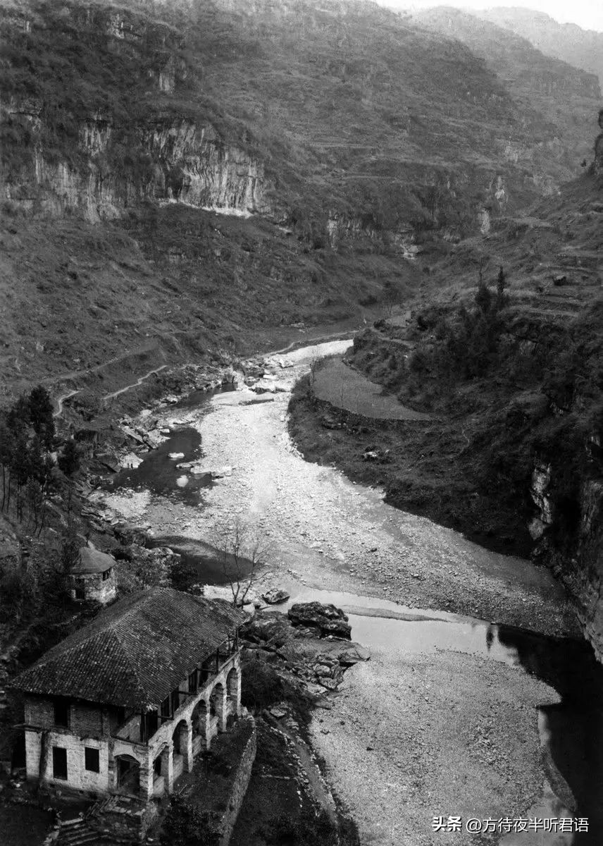 30年前的三峡和30年后三峡,珍贵老照片1925年的三峡你见过吗