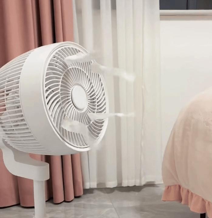 空气循环冷风扇超静音测评,黑科技空气循环扇真的凉爽