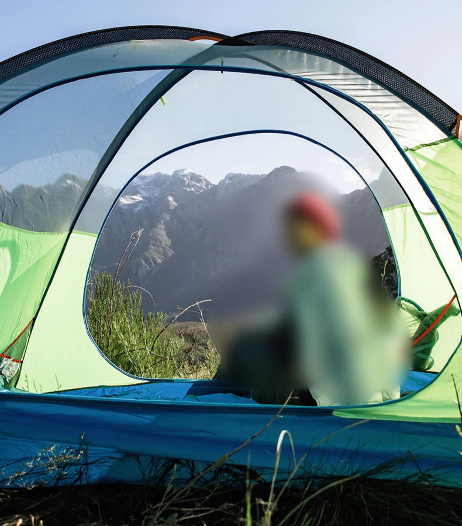 夏季过夜露营帐篷怎么选,炎热的夏季户外用什么帐篷露营好