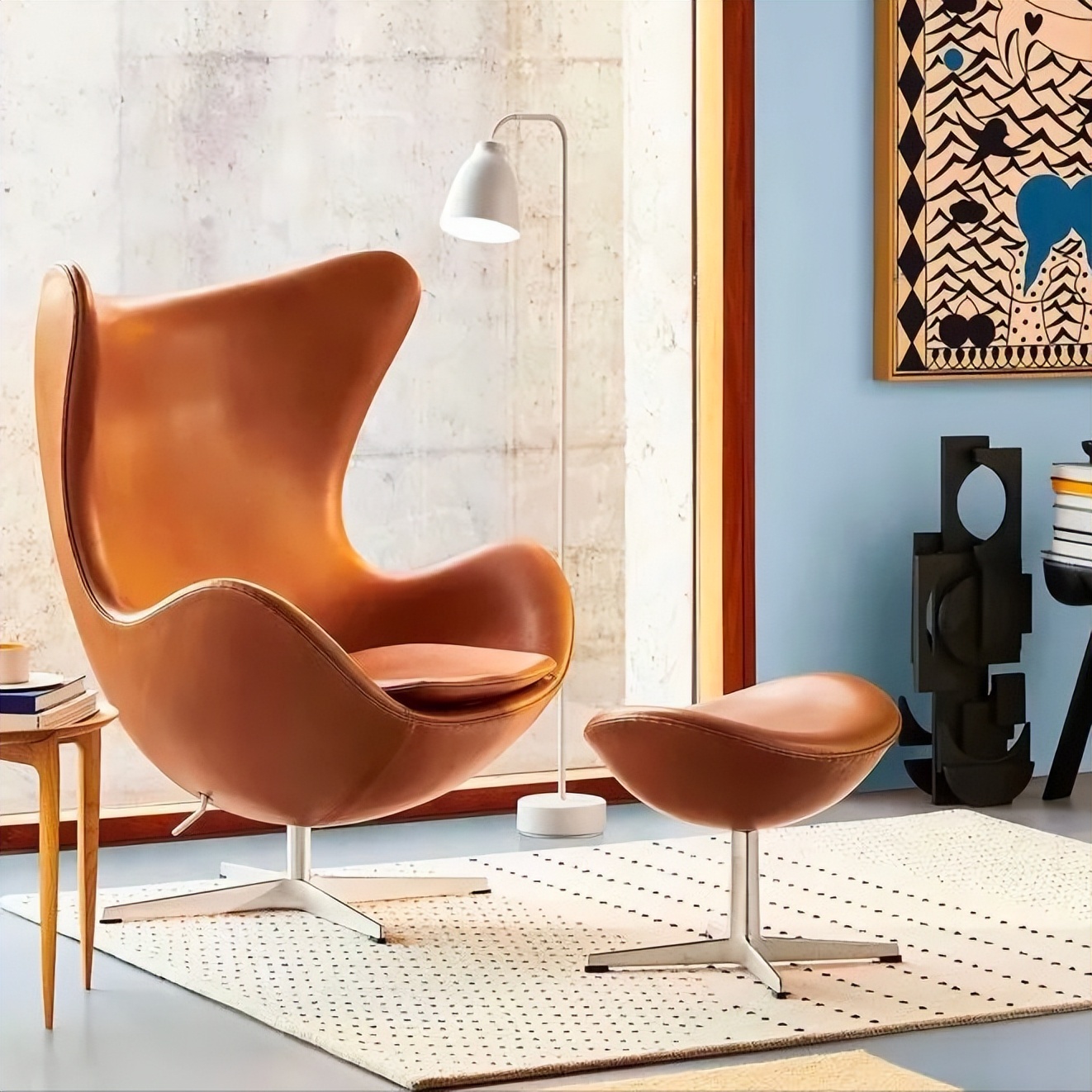 北欧极简高端创意网红椅子,网红椅子懒人椅