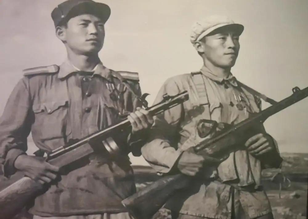 朝鲜战争志愿军被缴获的武器,朝鲜战争中国人民解放军单兵武器