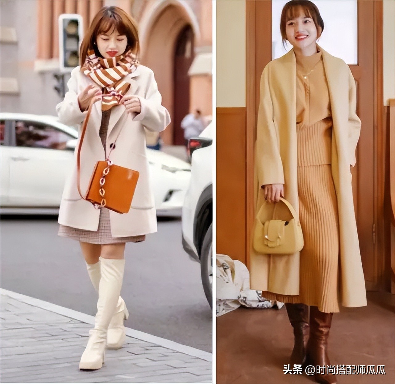 小个子微胖大衣版型怎么选,微胖秋冬呢子大衣怎么搭配才好看