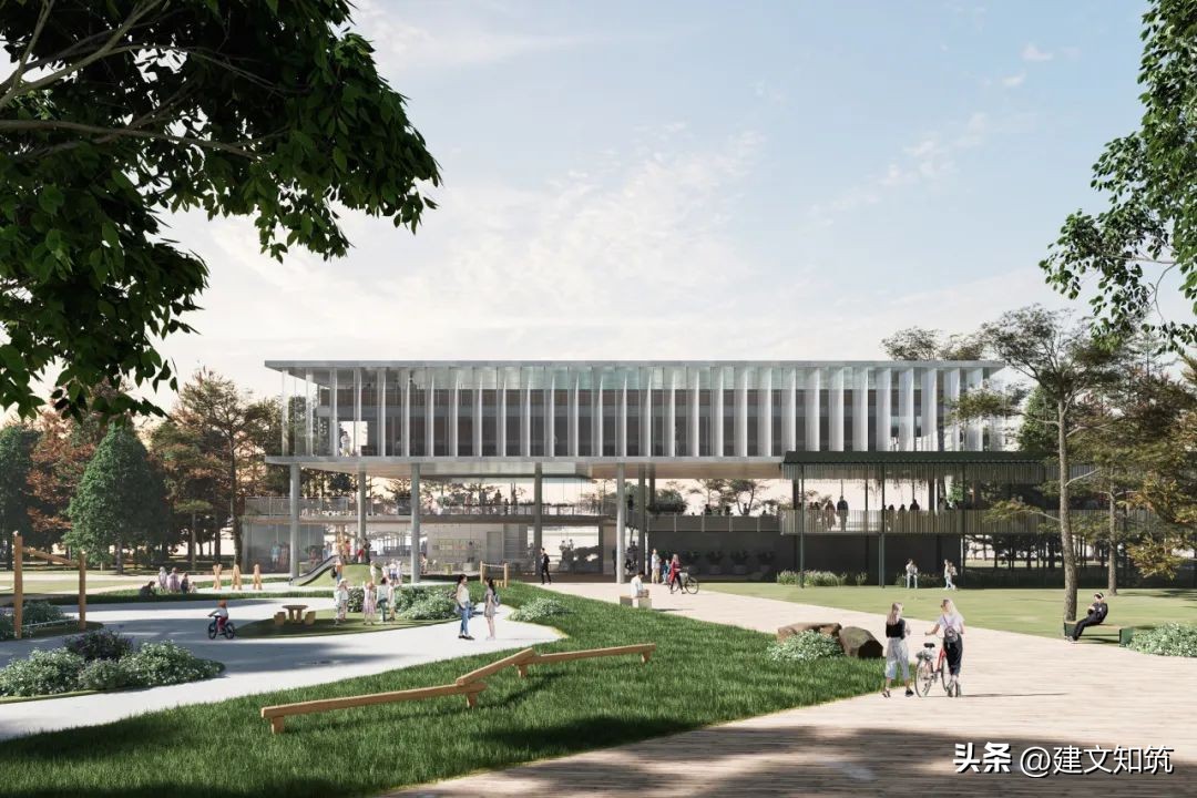 【荐筑】竞赛三等奖丨扬州小调：扬州三湾公园建筑设计/立木设计