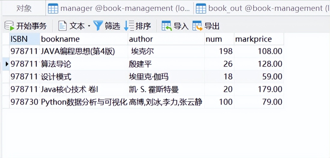 利用mysql设计一个书店管理系统,java实现商城管理系统