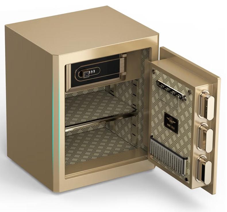 英国集宝保险柜没电了开锁步骤,立盾保险柜没电怎么打开锁