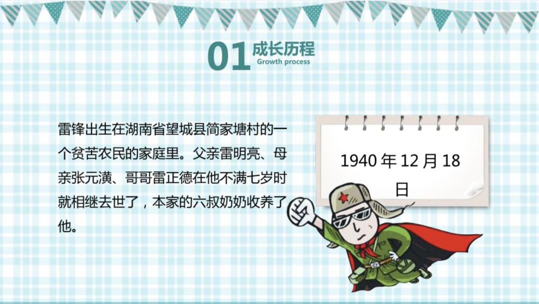 教师资料——学雷锋主题班会案例及课件模版