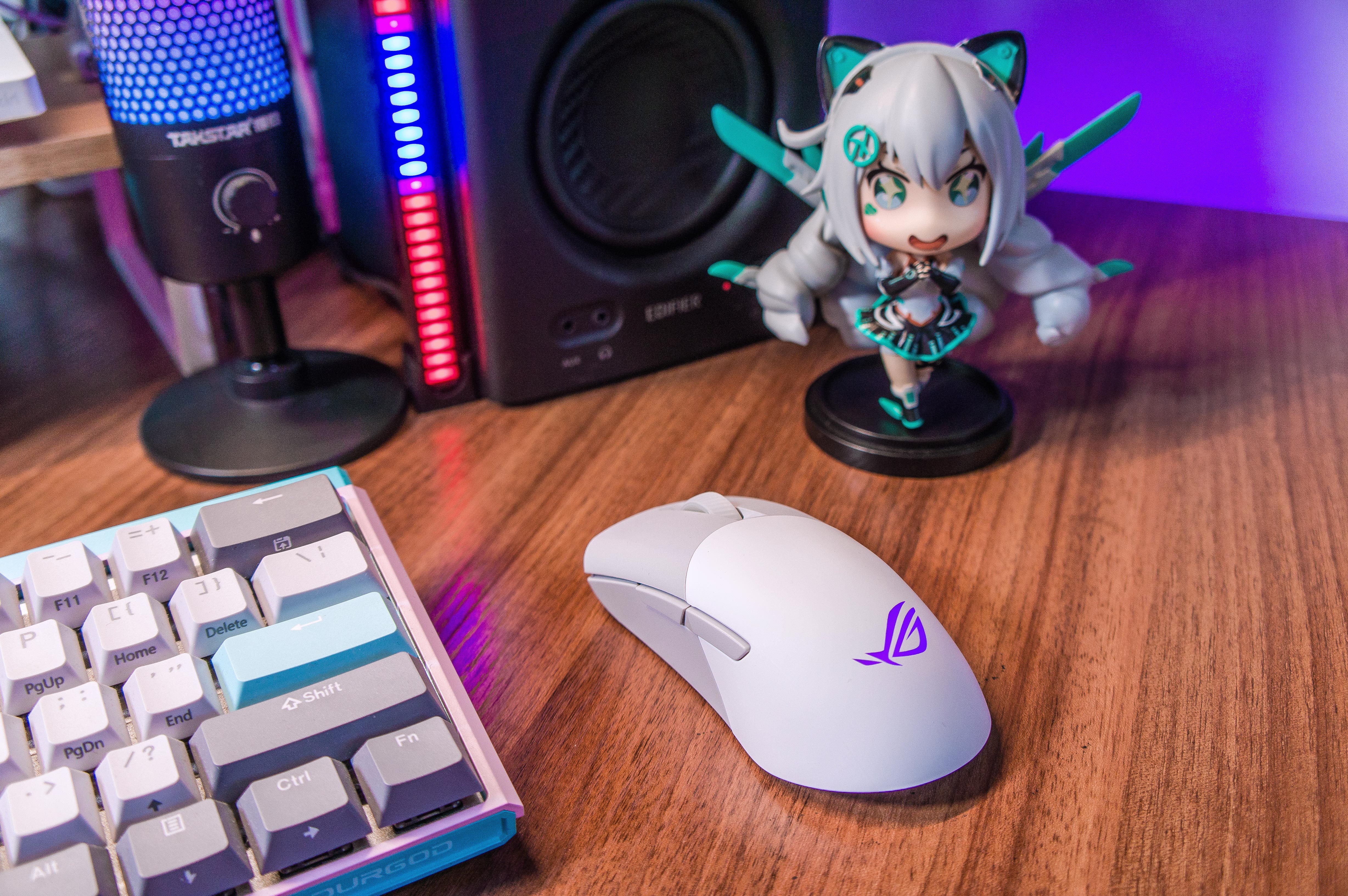 rog月刃无线鼠标评测怎么使用,rog月牙鼠标评测