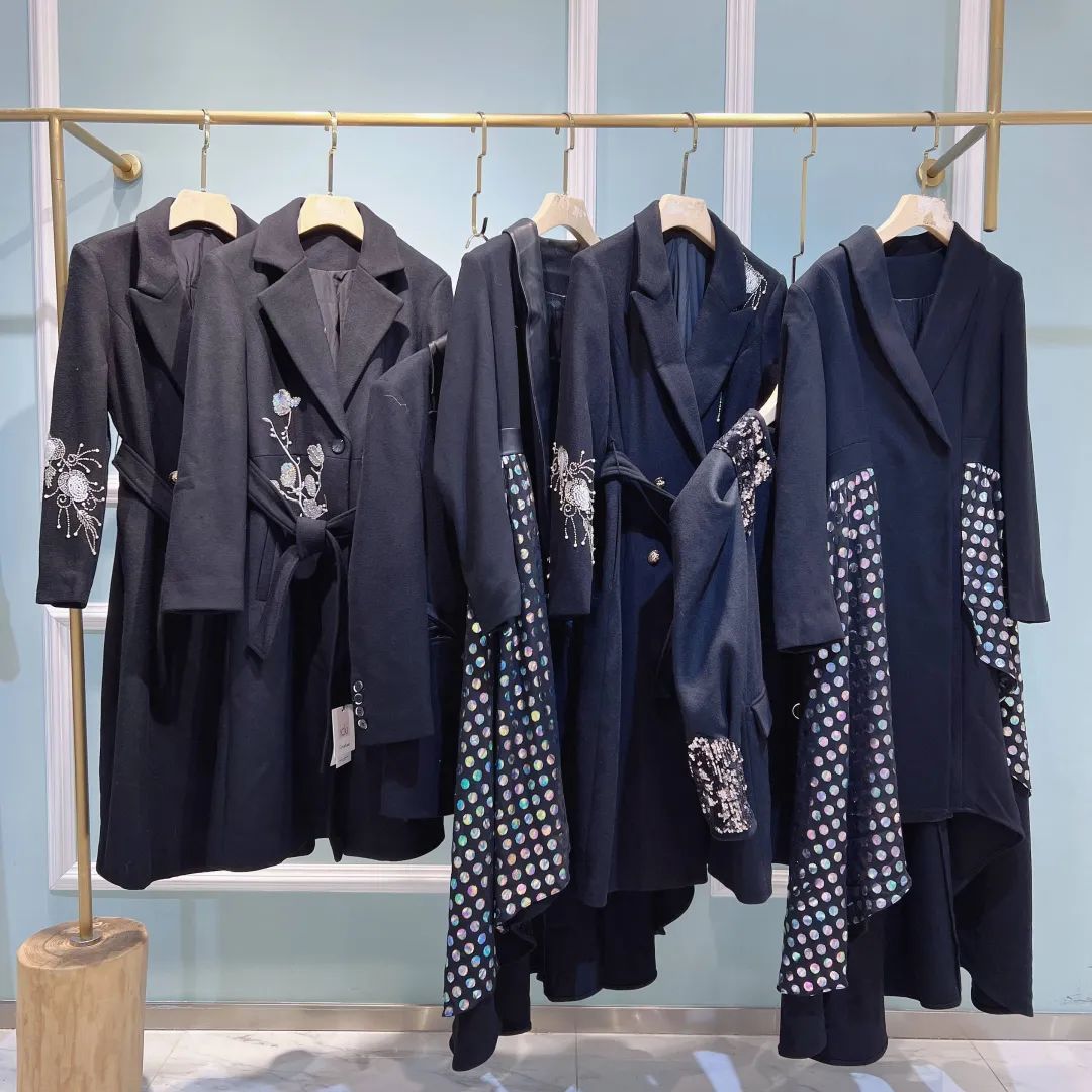 ck时尚女装嘻哈街头风大衣米黄色,ck女装高端双面呢大衣99