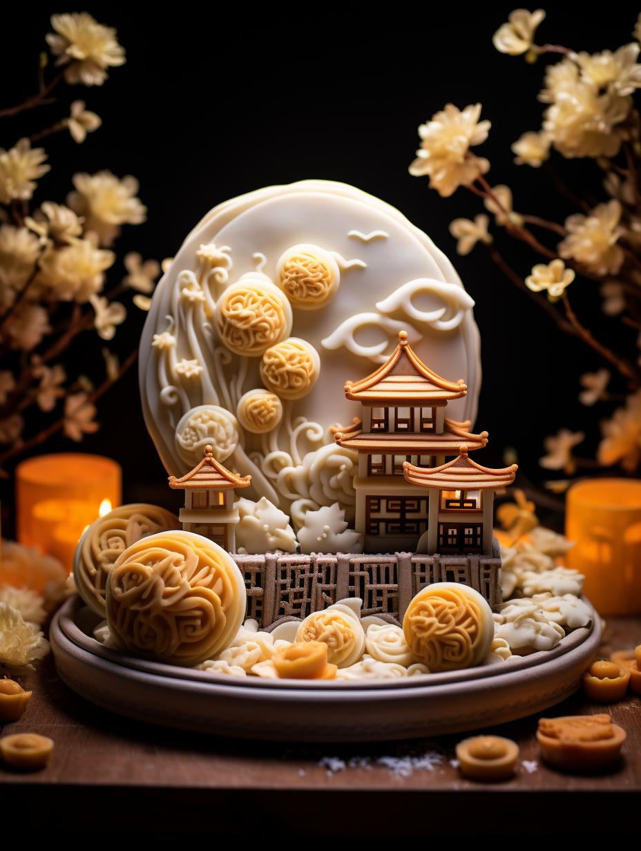 南充美食中秋月饼,中秋节美食月饼高清大图