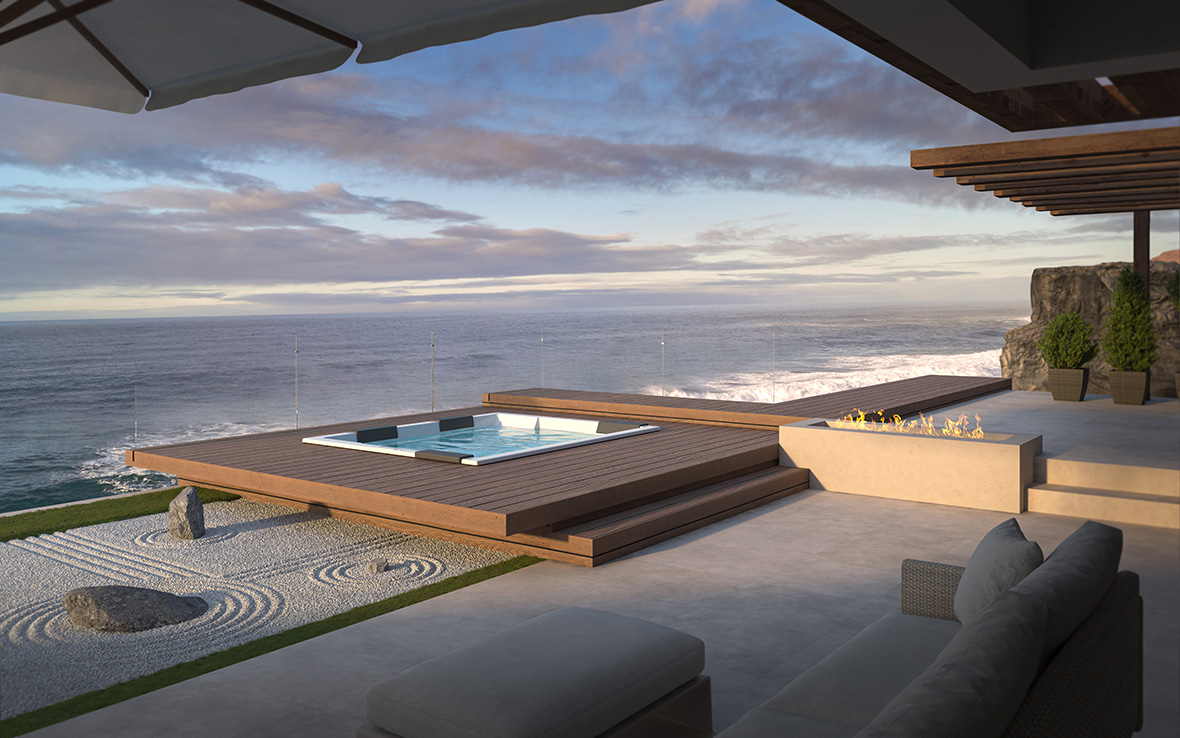 冲浪式按摩浴缸原理,加热功能的简易浴缸