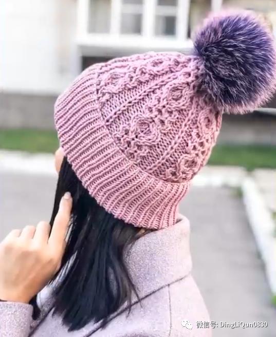 女士针织年轻款的洋气针织帽,针织帽合集