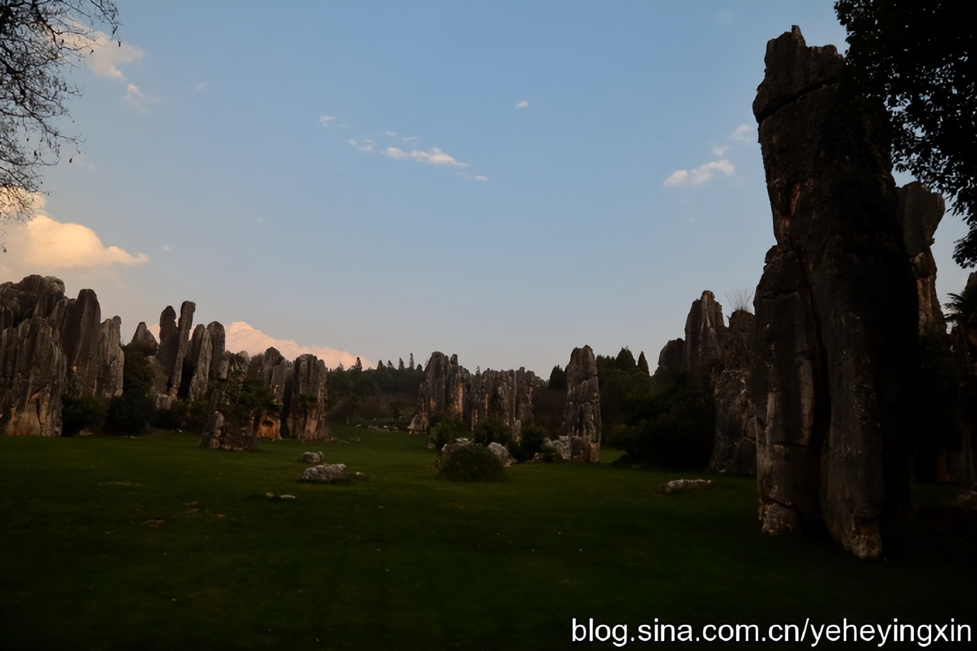 世界地质公园云南石林风景区,昆明石林国家地质公园