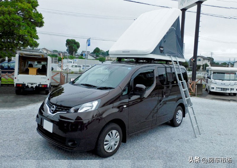 nv200车尾专用露营帐篷,日产nv200车尾帐篷户外
