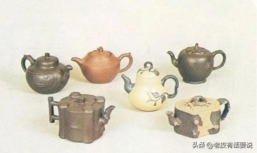 柴烧原矿青段泥紫砂壶,老一厂紫砂壶工艺特点