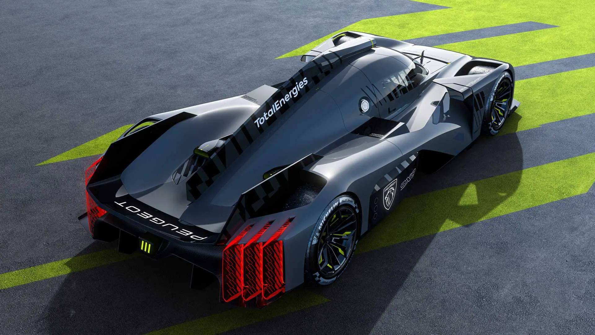 标致9x8混合动力超级跑车王者归来,标致9x8民用跑车