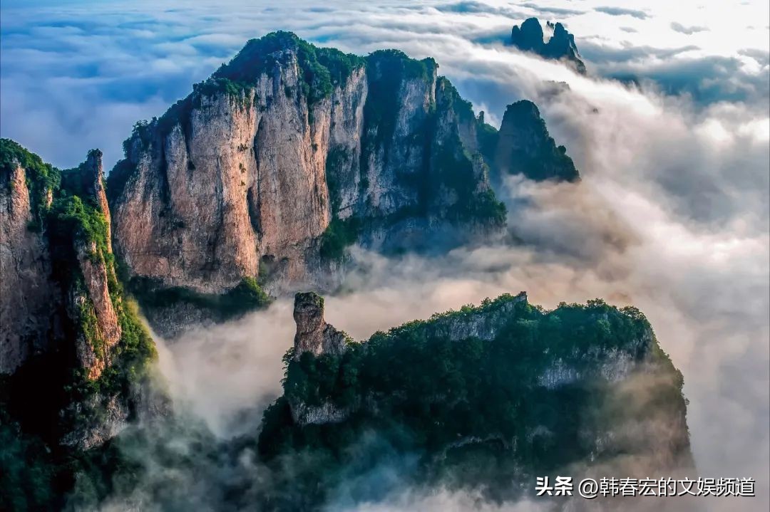 云赏美景,王莽岭美景