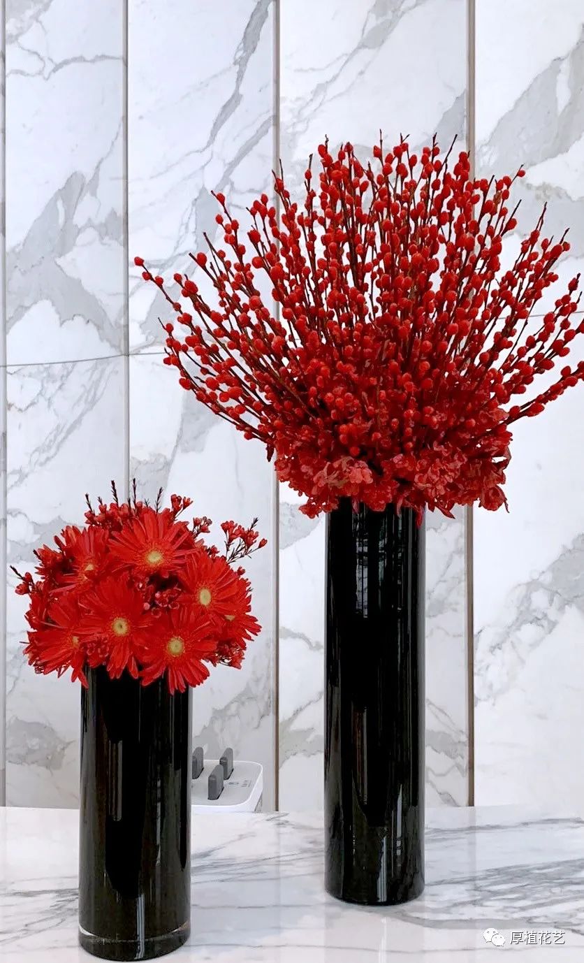 商务前台鲜花,前台花选择