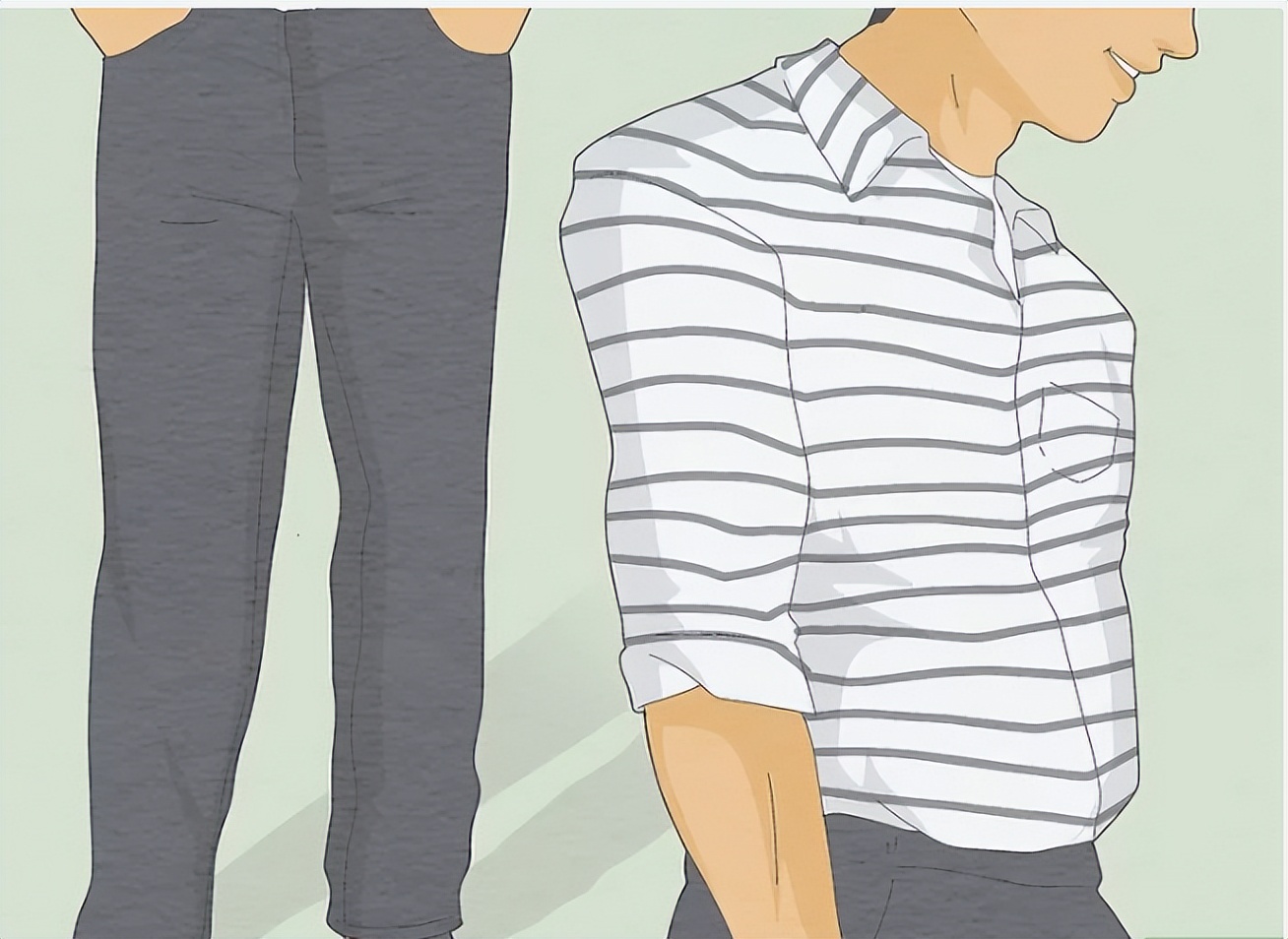 男士常见五种体型你选哪个,男士五种体型图片