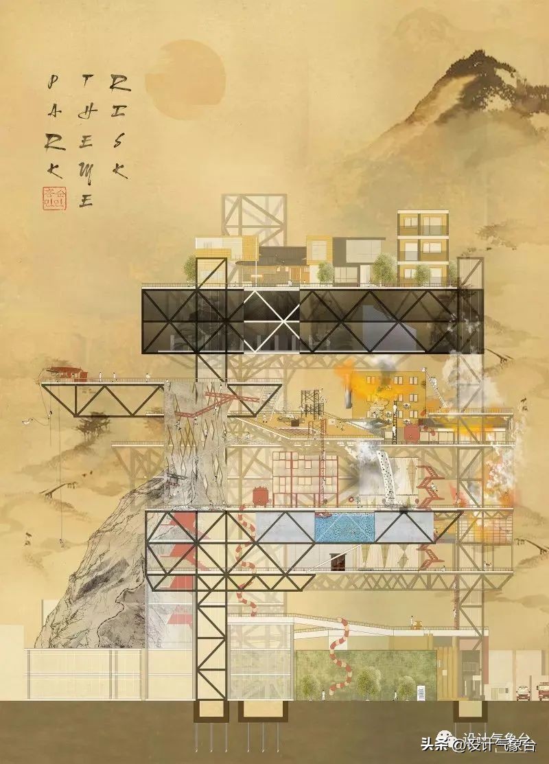 惜败扎哈事务所，但OMA的中国风方案留下一抹惊艳的色彩