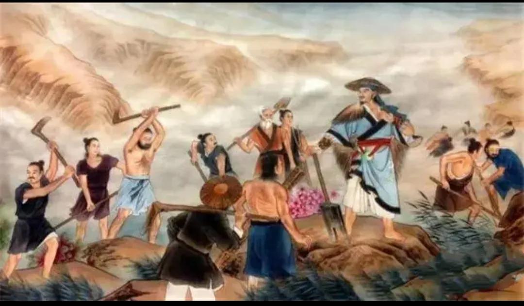 大禹治水的故事,大禹治水的故事表格