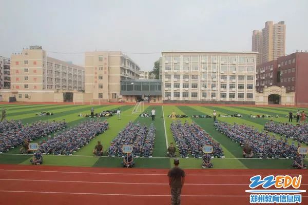 郑州高中学校军训,郑州市各高中军训