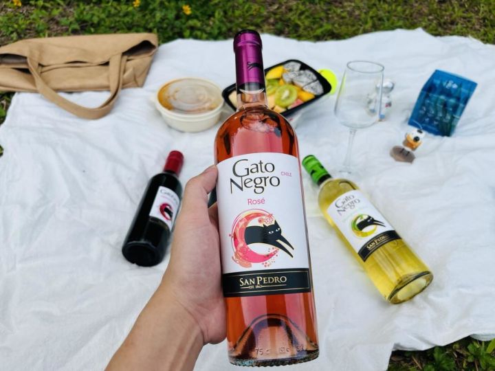 前段时间开始喜欢喝葡萄酒，买了这款黑猫葡萄酒体验一下