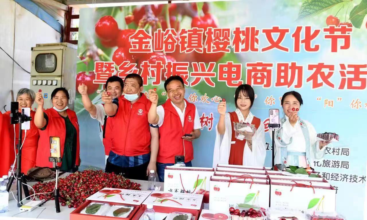 合阳党建引领五项行动,党建引领产业旺大樱桃铺就致富路