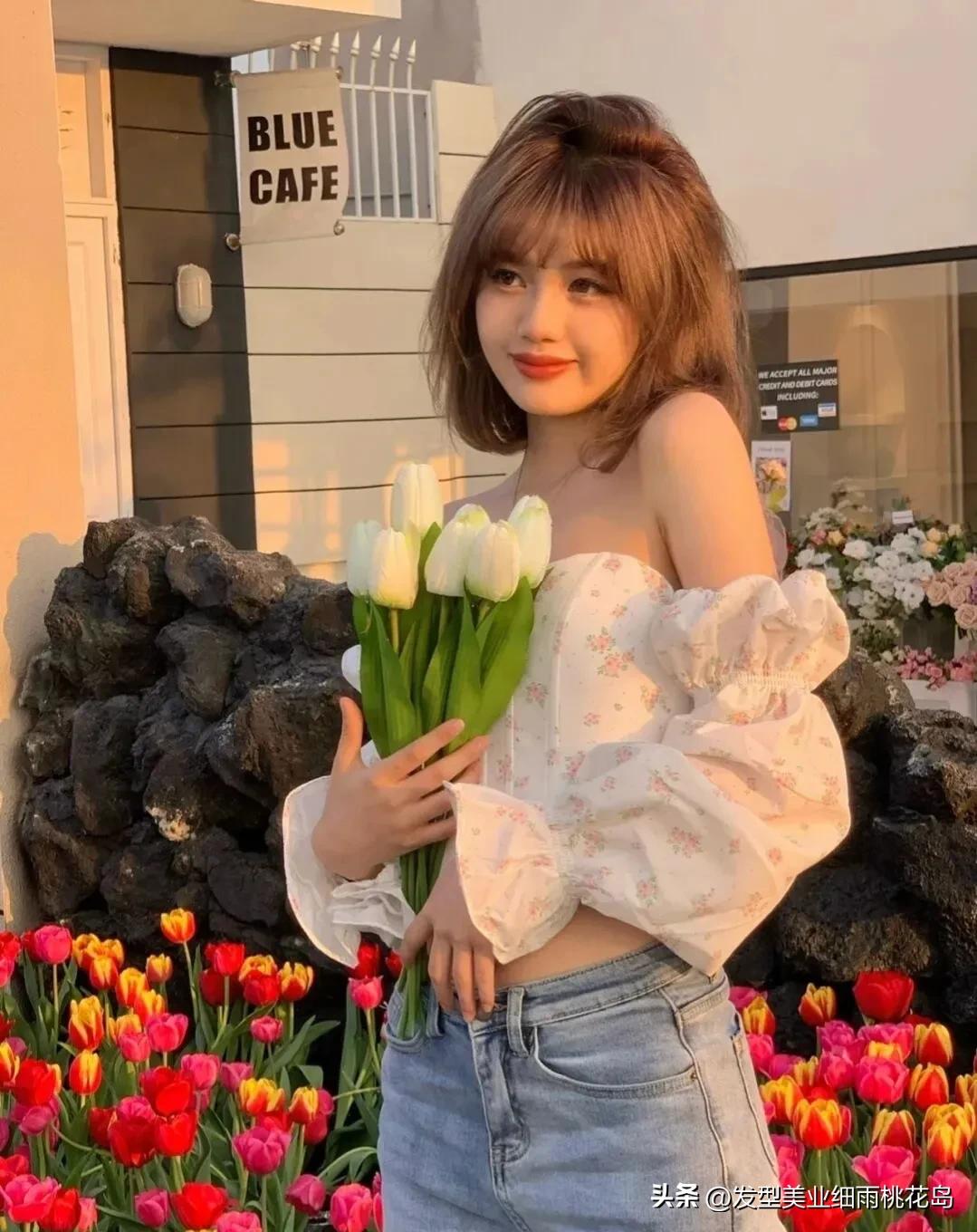 冷艳短发礼服,中短发冷艳妆容