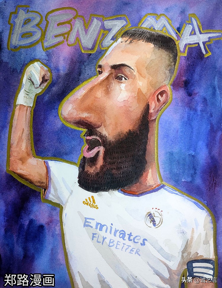 本泽马漫画,圆梦金球