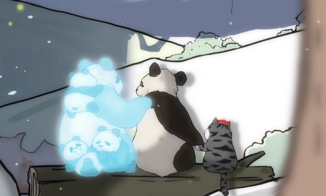 熊猫母女分开几年再次相见,熊猫母子分开后再次相见