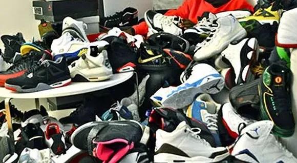 假球鞋和真球鞋对比,打假球鞋