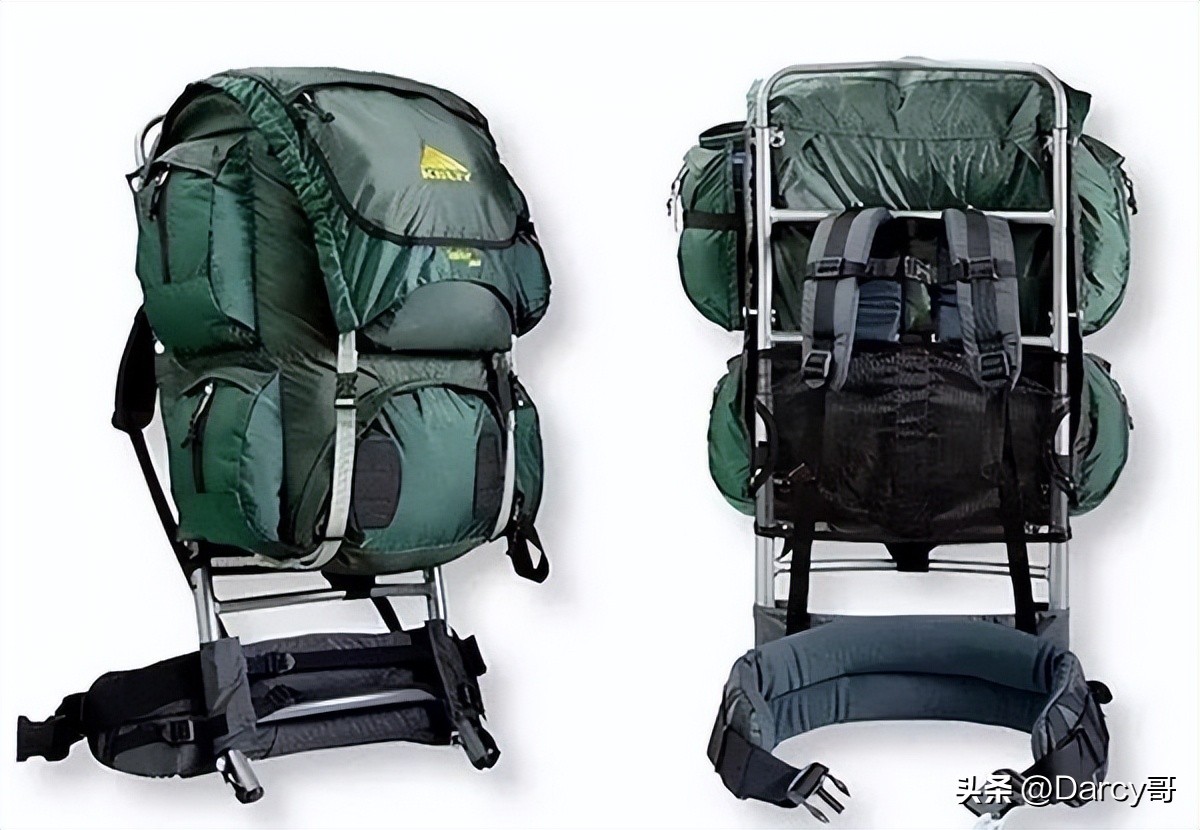登山包正确背负方式,登山包背负系统占体积
