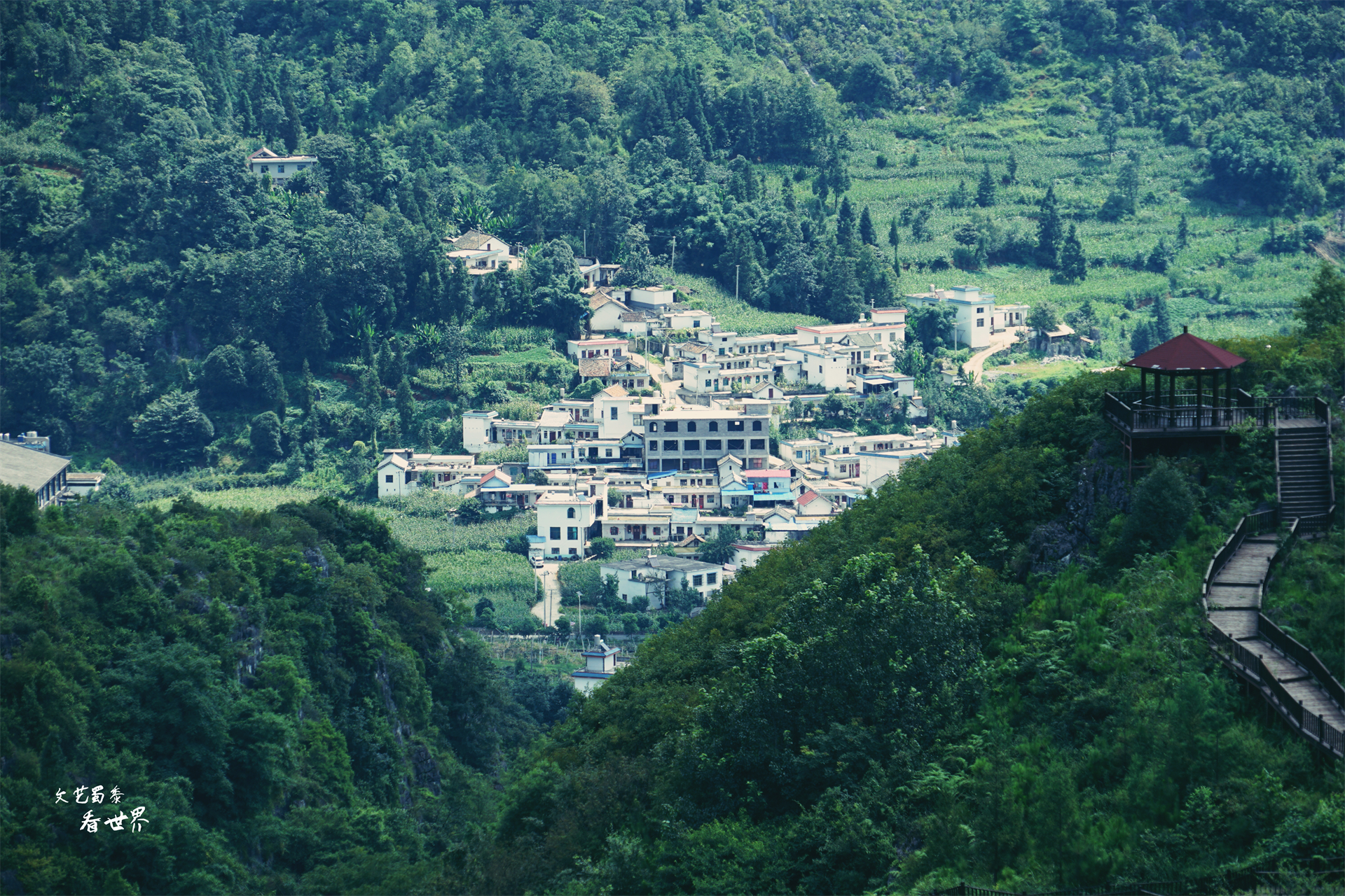 退休了,每年夏天都去六盘水,19℃不用开空调,风光秀美环境宜人