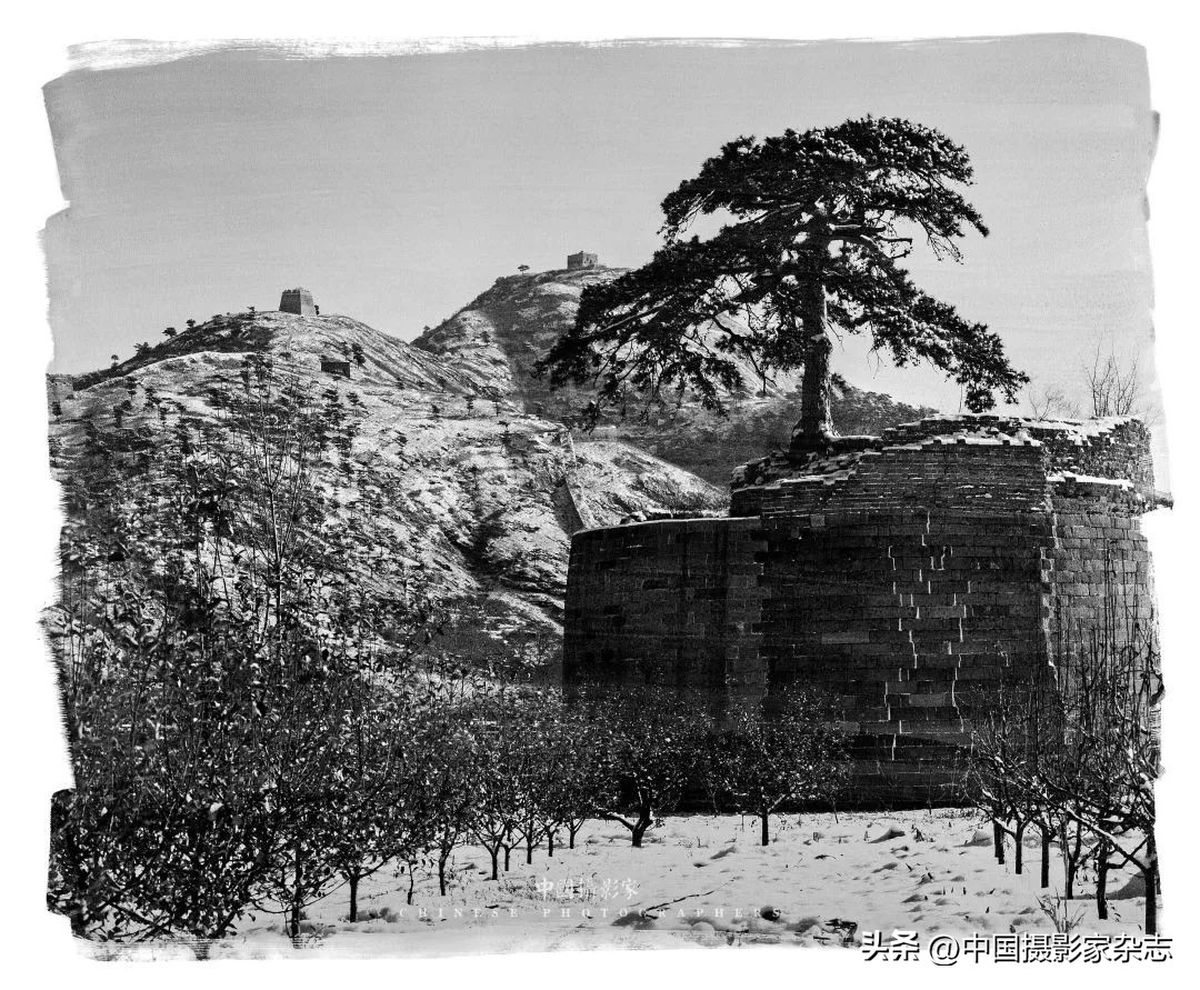 摄影作品欣赏《情系长城》|河北摄影家刘双发