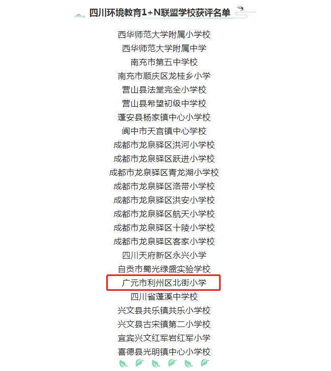 广元市利州区北街小学,广元有没有北街小学