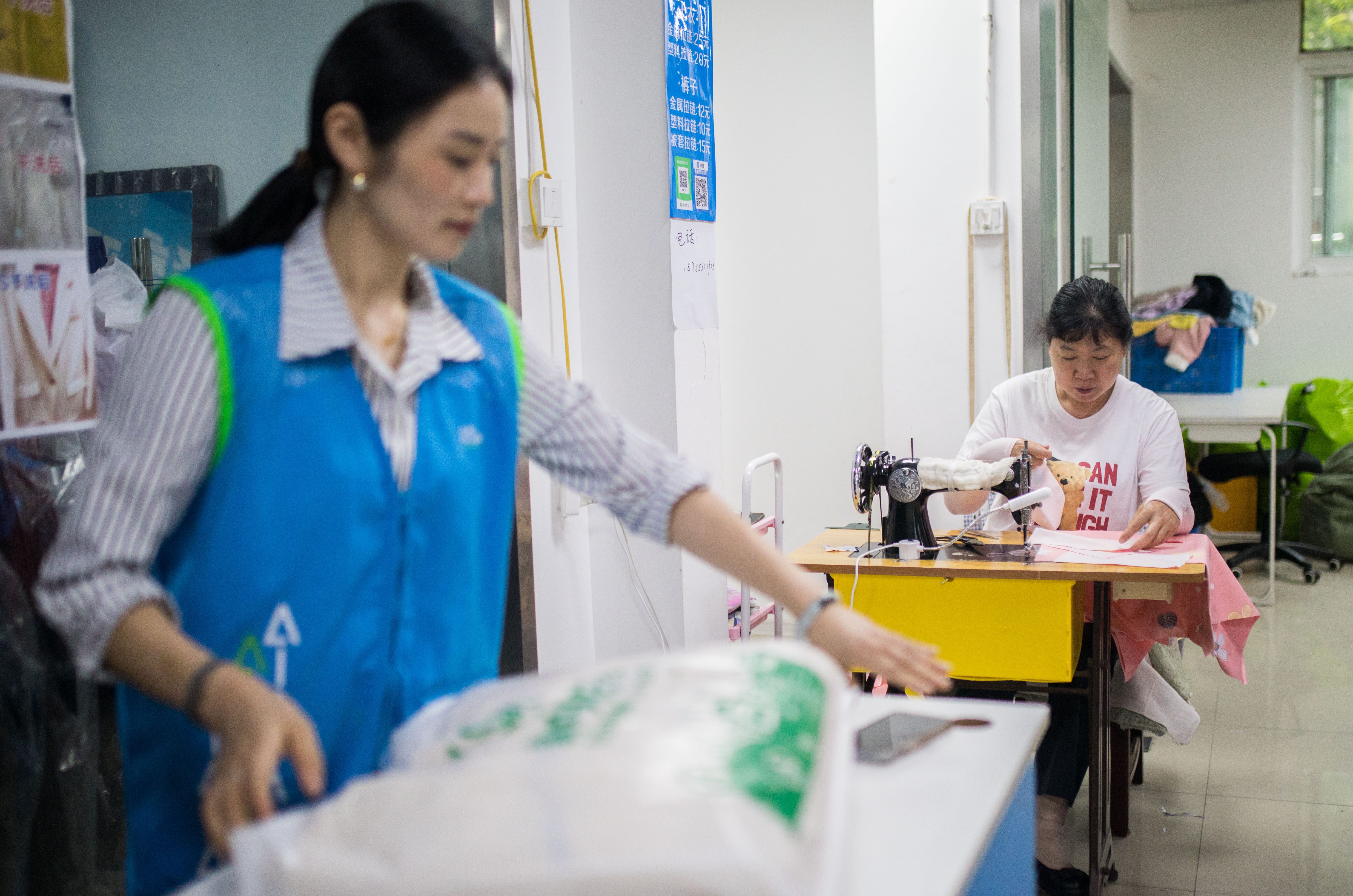 快递驿站增加业务,快递驿站代收洗鞋洗衣服