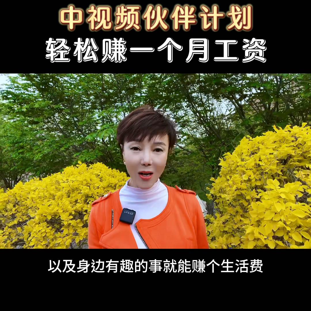 参加中视频伙伴计划，轻松赚一个月工资@DOU+小助手