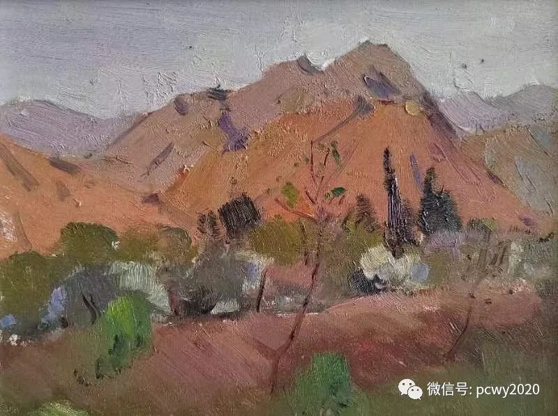 平川野麻滩岩画,东北专门画野草的画家