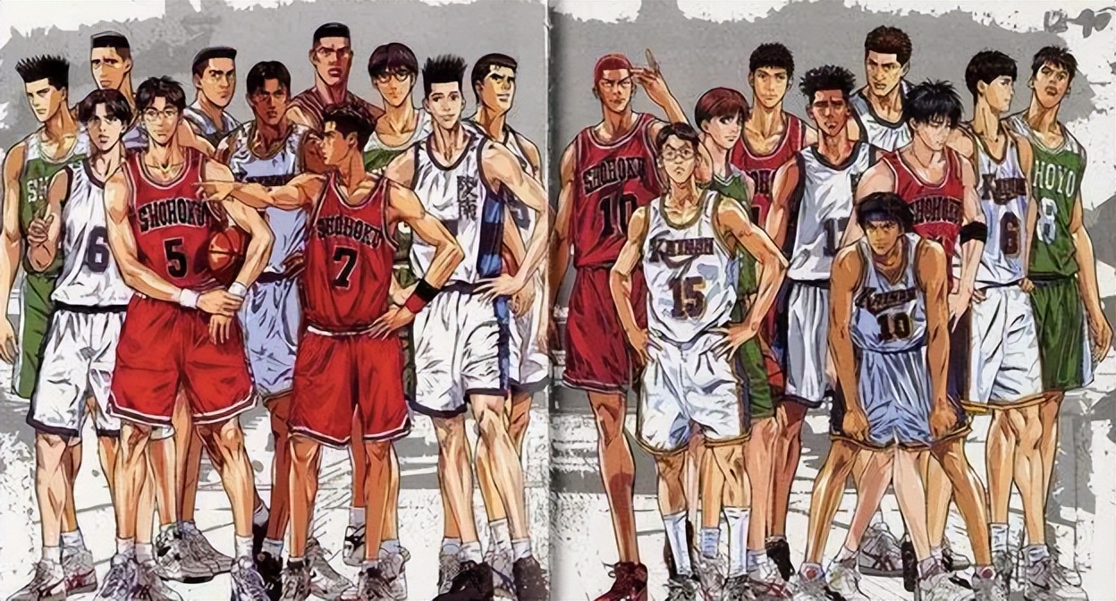 灌篮高手里队员们穿什么鞋,灌篮高手穿的什么球鞋