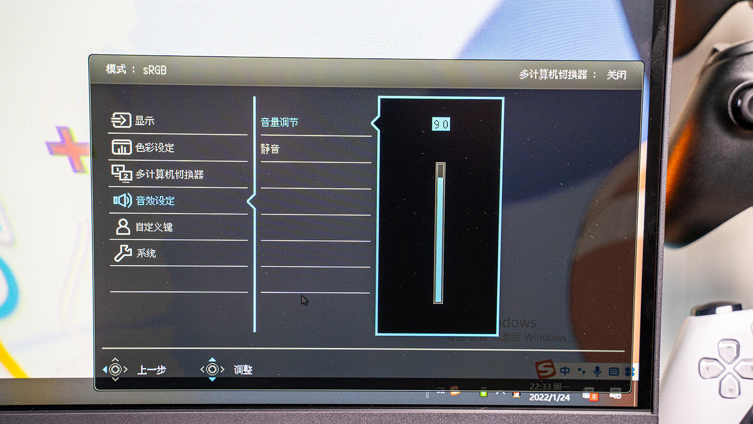 明基显示器pd2705u显示设置,明基pd2705u对比苹果显示器