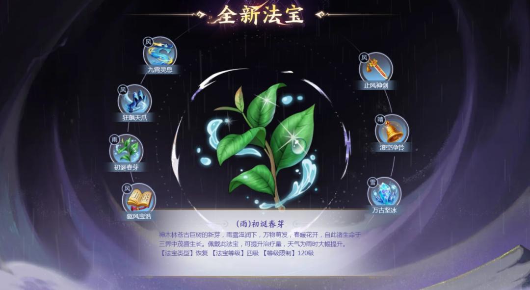 梦幻西游：七*法大**宝降临梦幻三界，配合不同天气轻松左右战局！