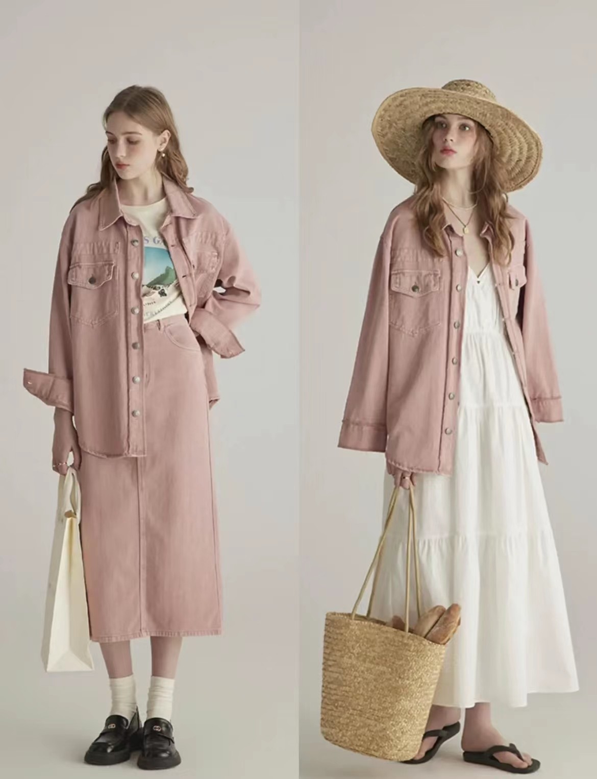 春天想要穿的个性时髦，学会“清冷风格”穿搭，干净简约高级