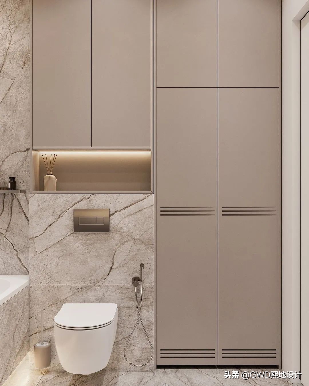 最美卫生间装修效果图,2021最火卫生间设计效果图