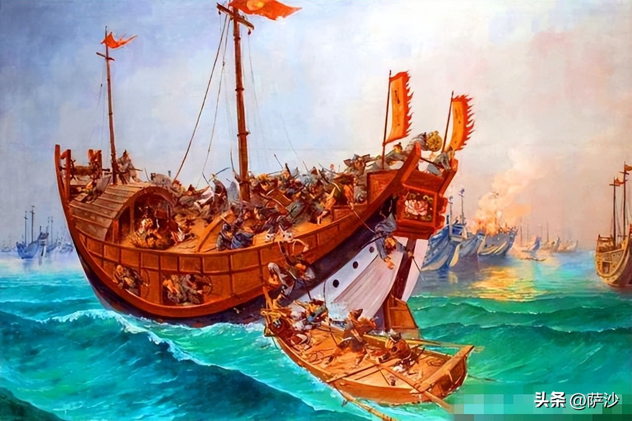 蒙古侵略日本时的台风,神风两次拯救日本的历史真相