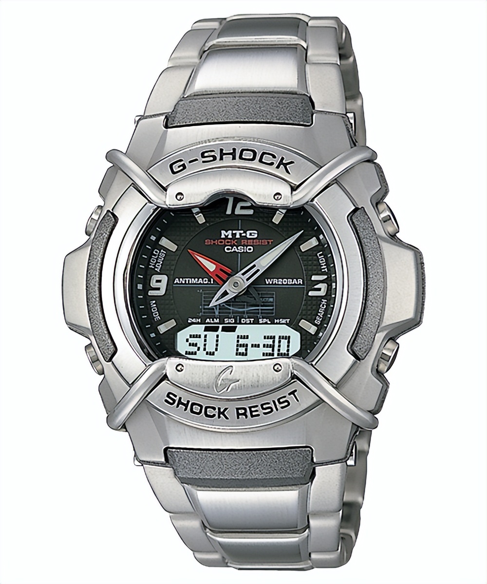 卡西欧gshock金属进化,卡西欧gshock黑金男表