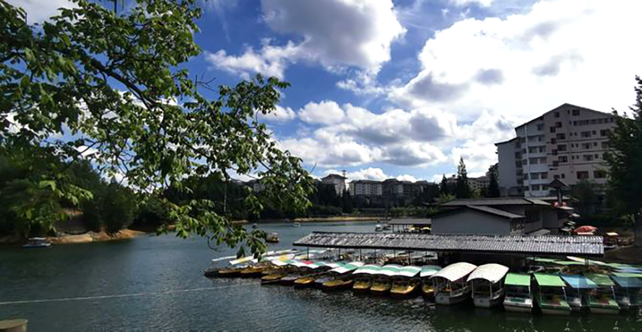 天上黄水,天上黄水美景