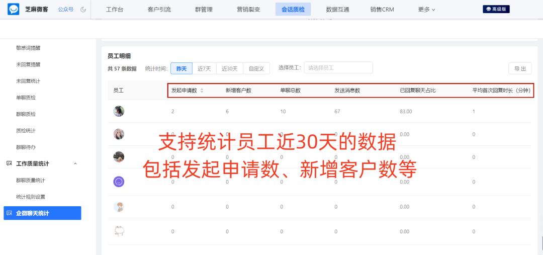 企业微信怎么统计人员信息,企业微信怎么掌握员工的聊天记录